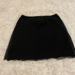 black brandy skirt